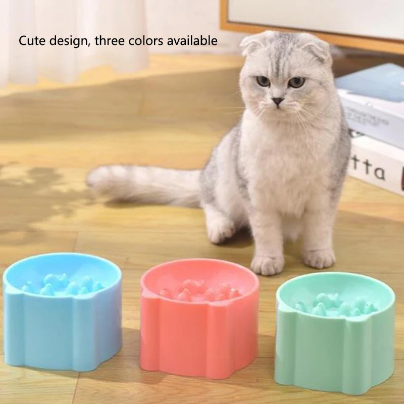 Cat And Dog Slow Feeder Bowl With Anti Choking Design