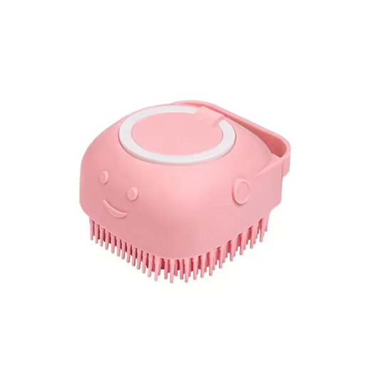 Bath Massage Brush For Pets Silicone Safe Pet Grooming Tool