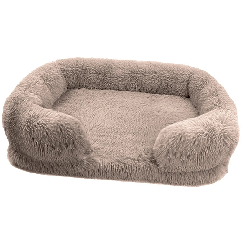 Jiangsu Thickened Orthopedic Dog Bed With Plush Cover