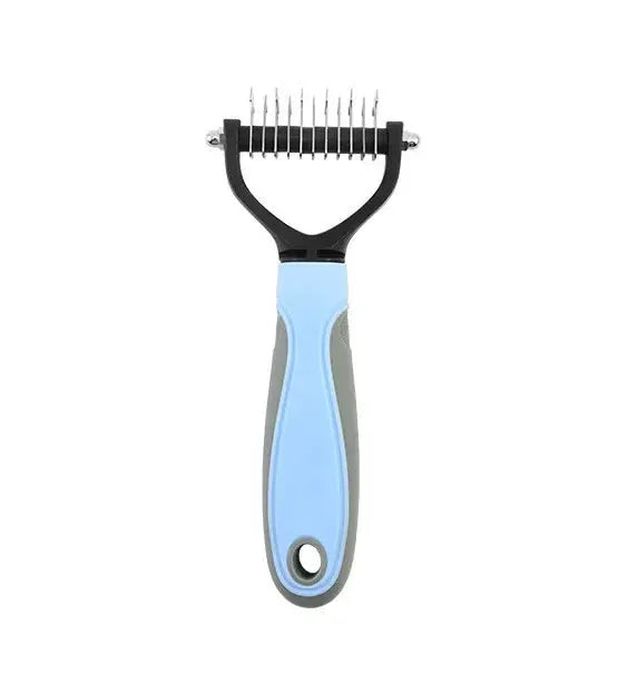 Double Sided Stainless Steel Pet Grooming Brush Dog Cat Hair Remover Comb Tangle Removal Pet Supplies by Furtastic Pet Essentials