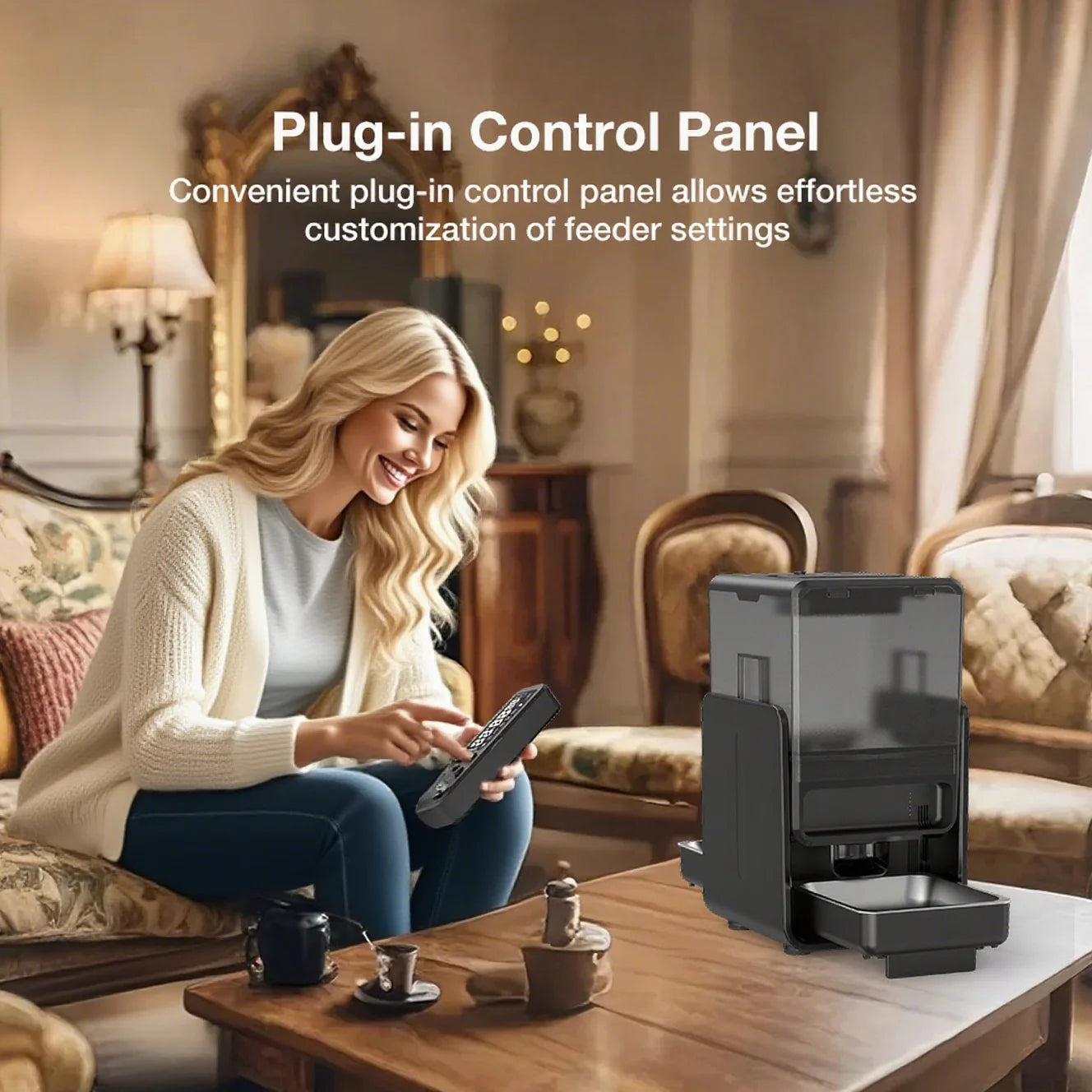 Cityflee Smart Pet Feeder Automatic For Cats And Dogs