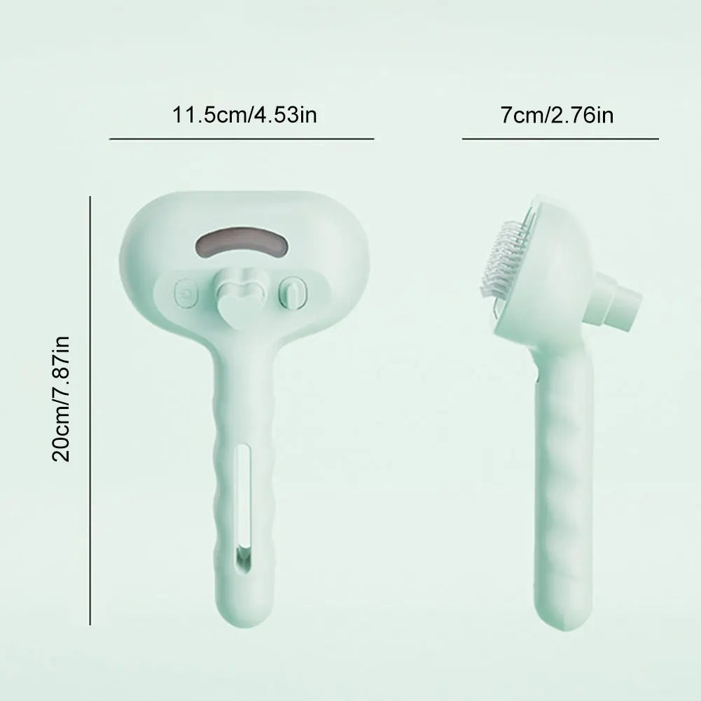 Shunmaii 3 In 1 Cat Steam GroomingBrush For Pets Care