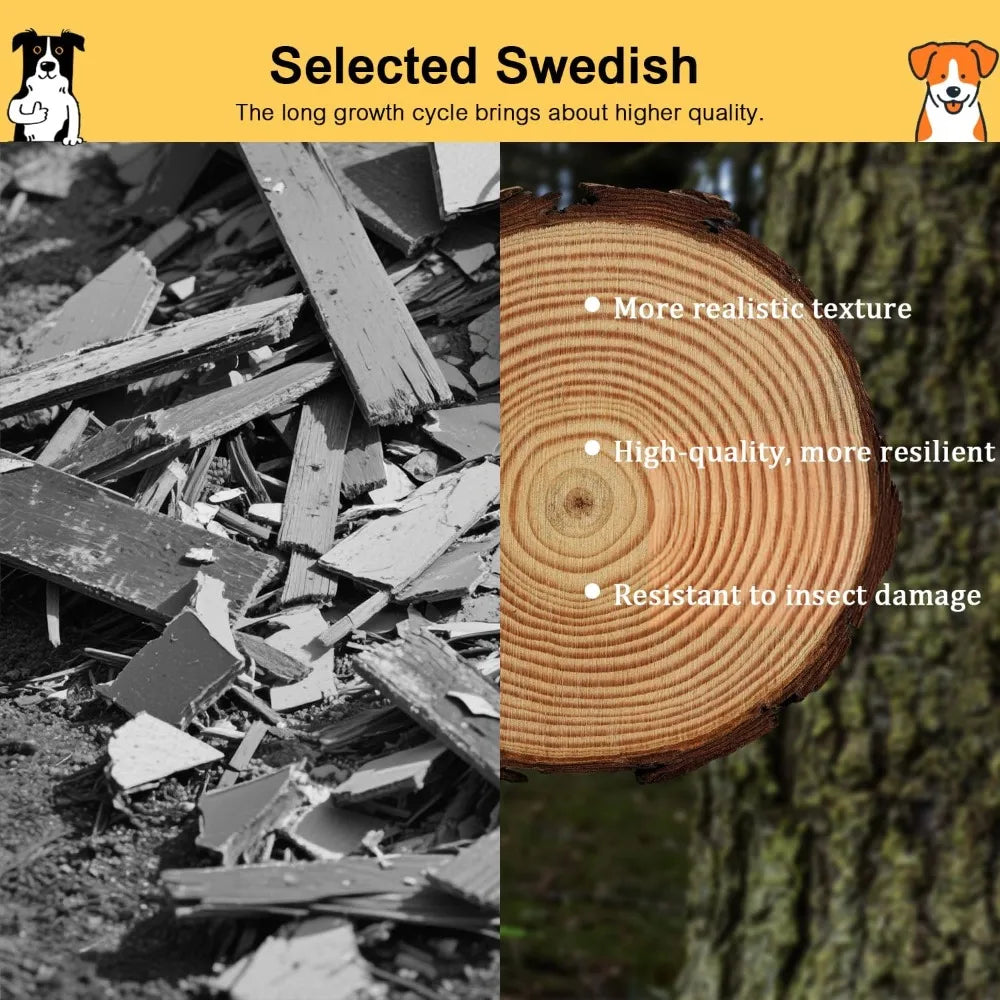 Closure Outdoor Catio Cat Enclosure With Waterproof Roof And Beech Wood