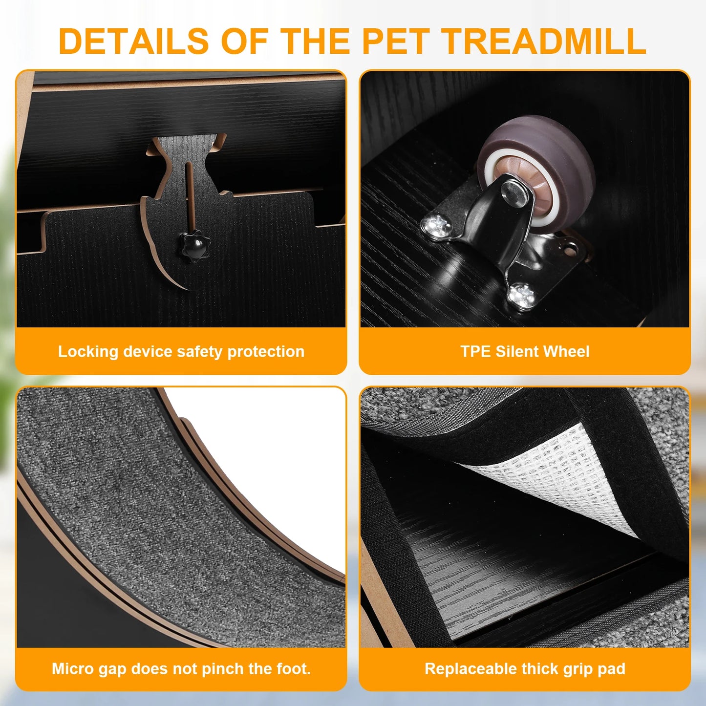 Shunmaii Cat Exercise Wheel Treadmill For Indoor Running