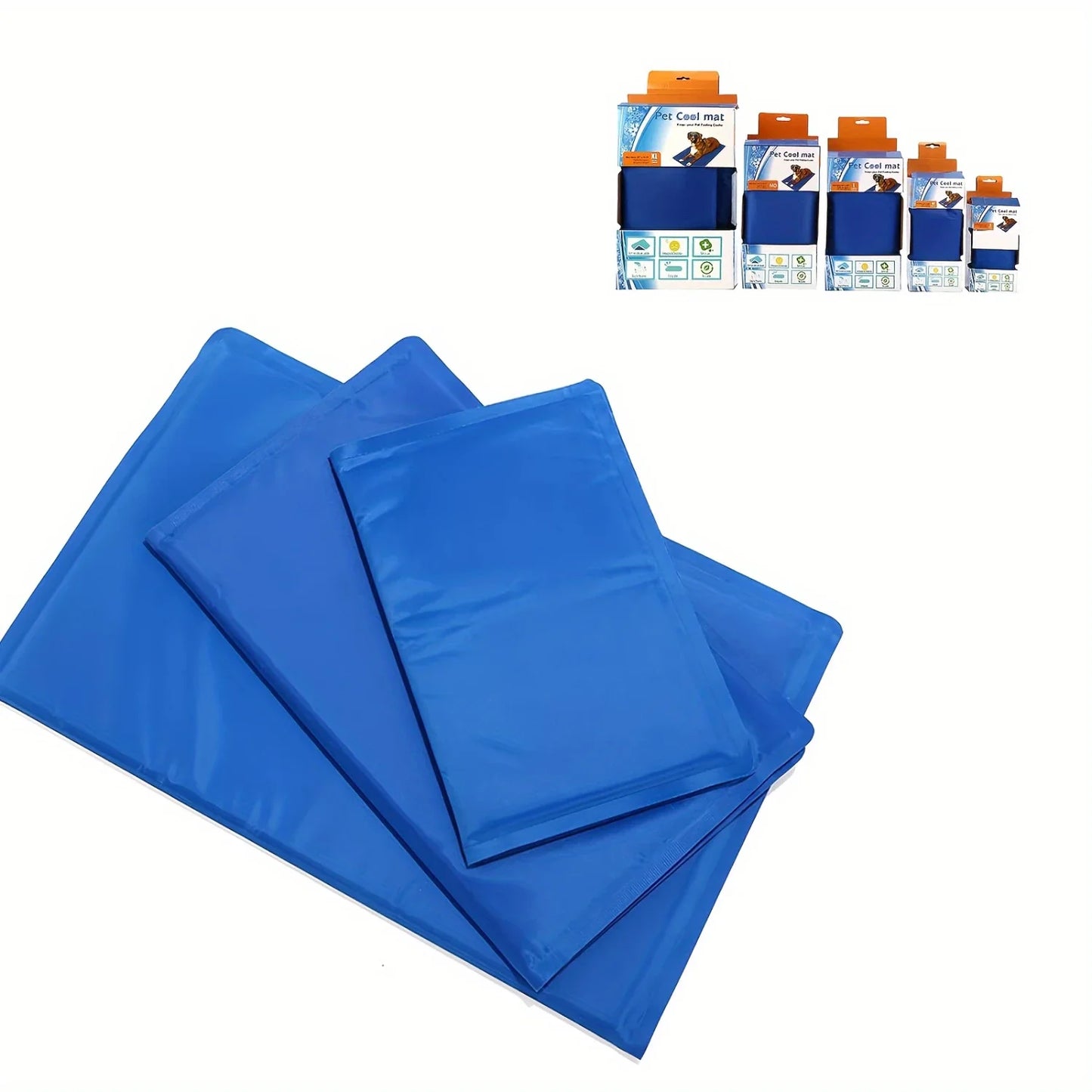 Hign-concerned Pet Cooling Pad Waterproof Ice Mat For Dogs