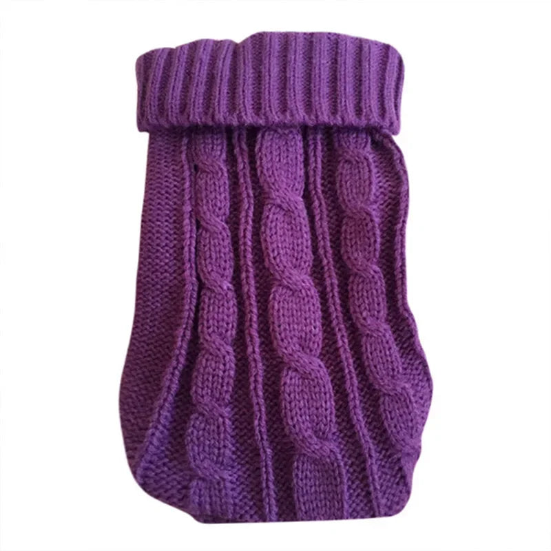 NONECN Dog Winter Knit Sweater For Small Medium Dogs