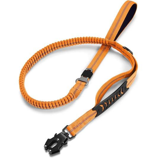 Heavy Duty Dog Leash With Traffic Handle And Padded Handles