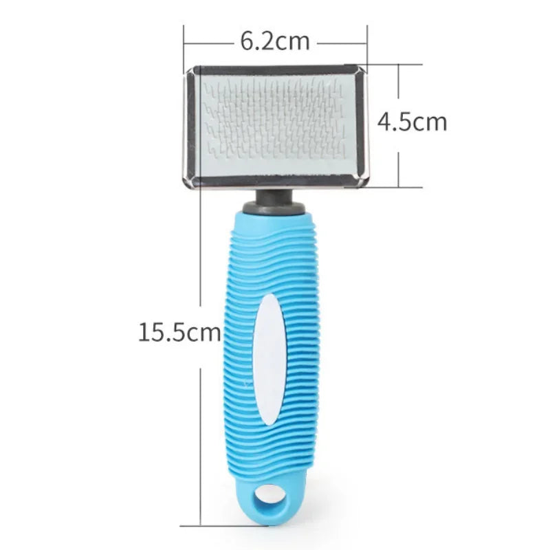 Cat Comb Silicone Brush Hair Remover For Cats And Dogs Pet Grooming