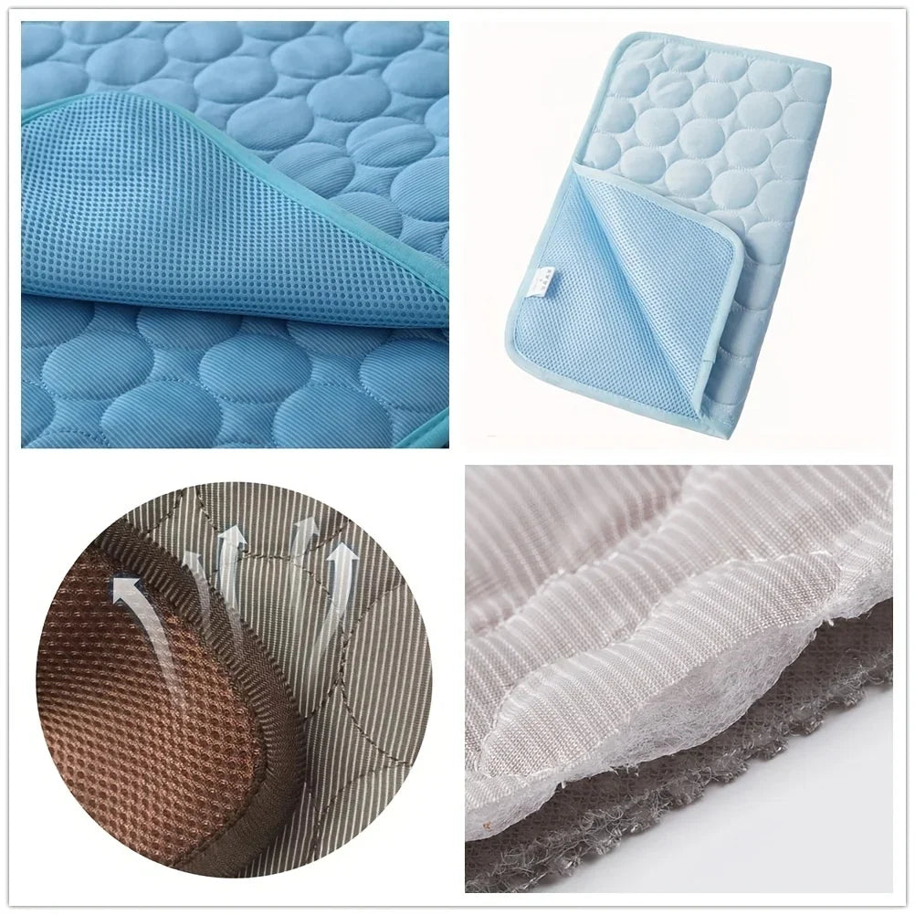 Dog Cooling Mat Self Cooling Pad For Large Dogs Cats