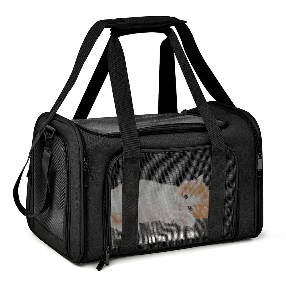 Soft Side Dog Carrier Backpack for Small Breeds Airline Approved