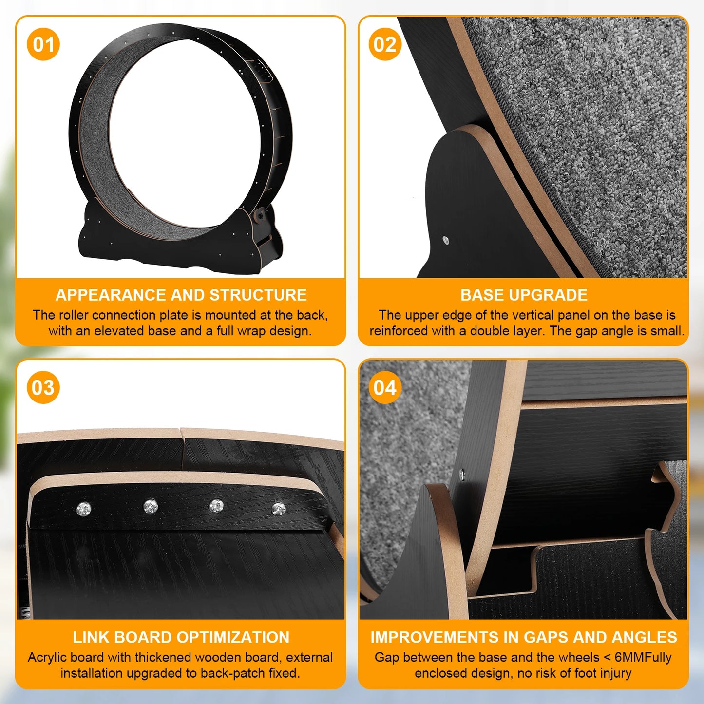 Shunmaii Cat Exercise Wheel Treadmill For Indoor Running