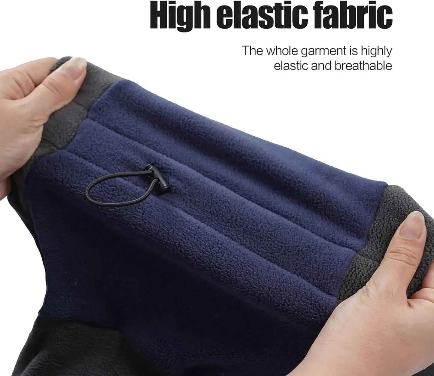 Cozy Fleece Dog Sweater Coat for Winter Warmth and Comfort