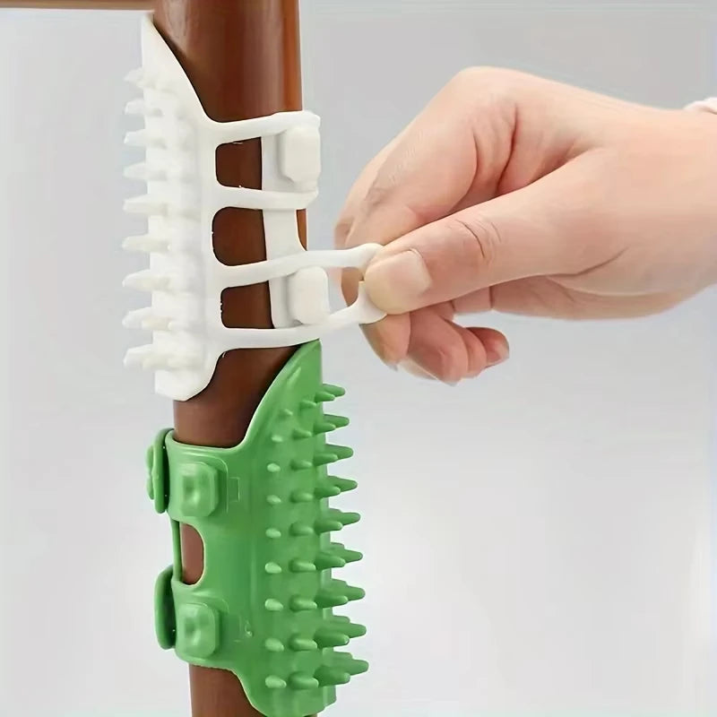 Cat Grooming Self Cleaning Silicone Massage Comb Hair Removal