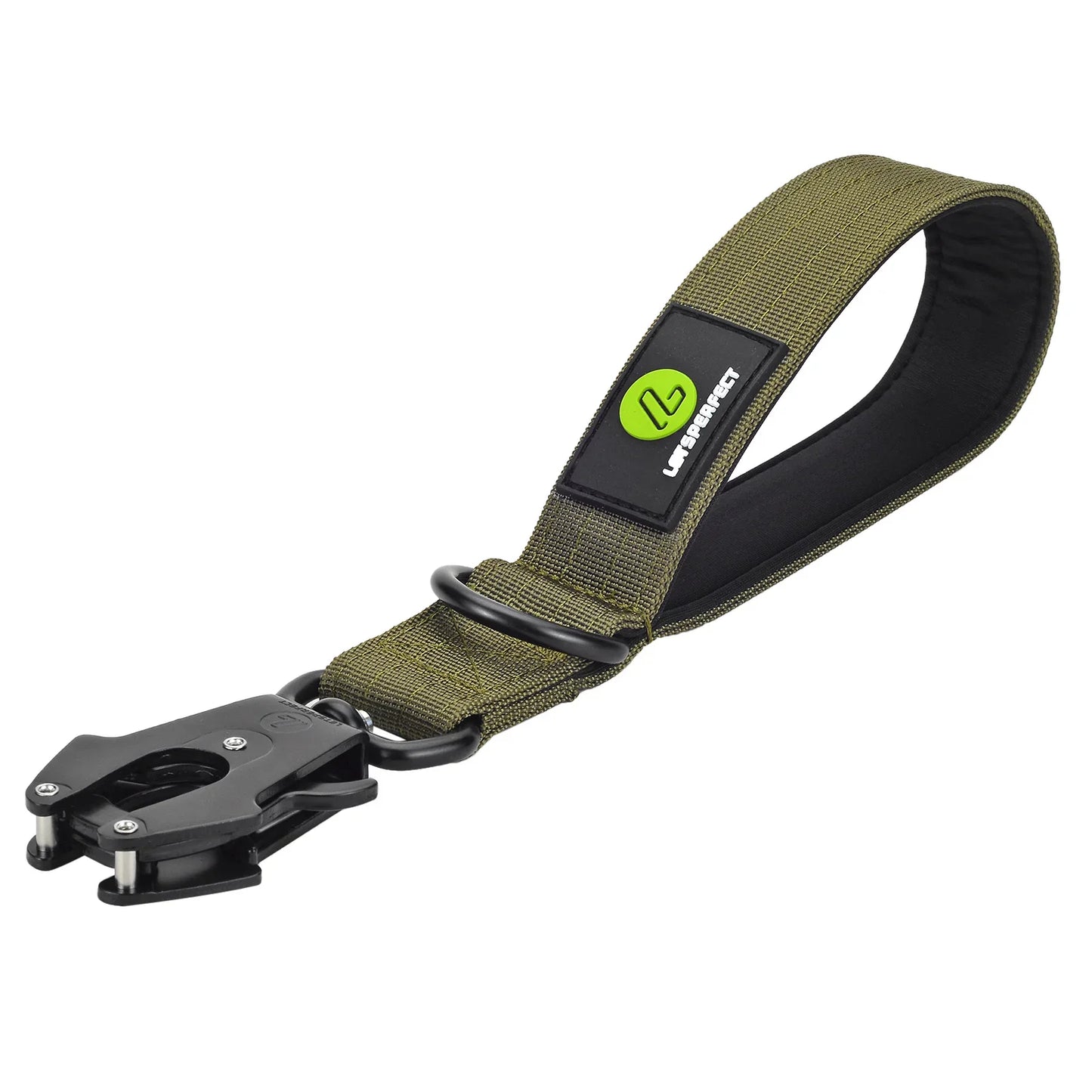 Nylon Short Dog Leash With Padded Handle Reflective Traffic Lead