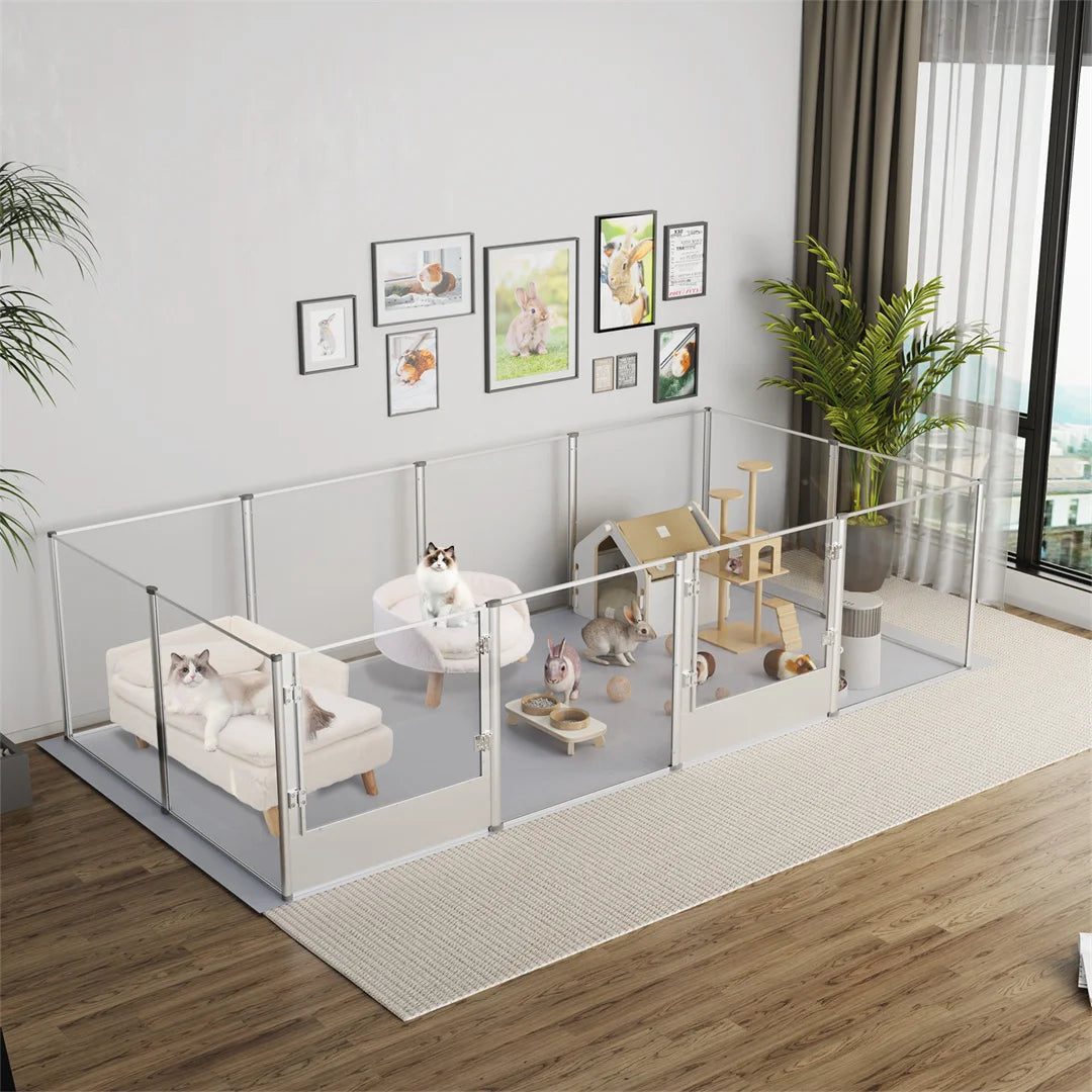 BINGOPAWCN Dog Sofa Bed Nesting Couch With Wooden Legs