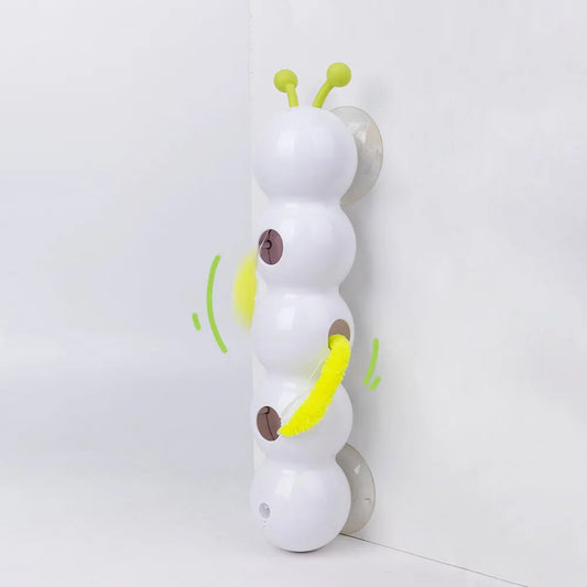 APWIKOGERCN Caterpillar Interactive Cat Toy Motion Activated Tail