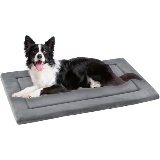 DAFIFY Cooling Dog Bed Mat For Crate Reversible Flannel Waterproof