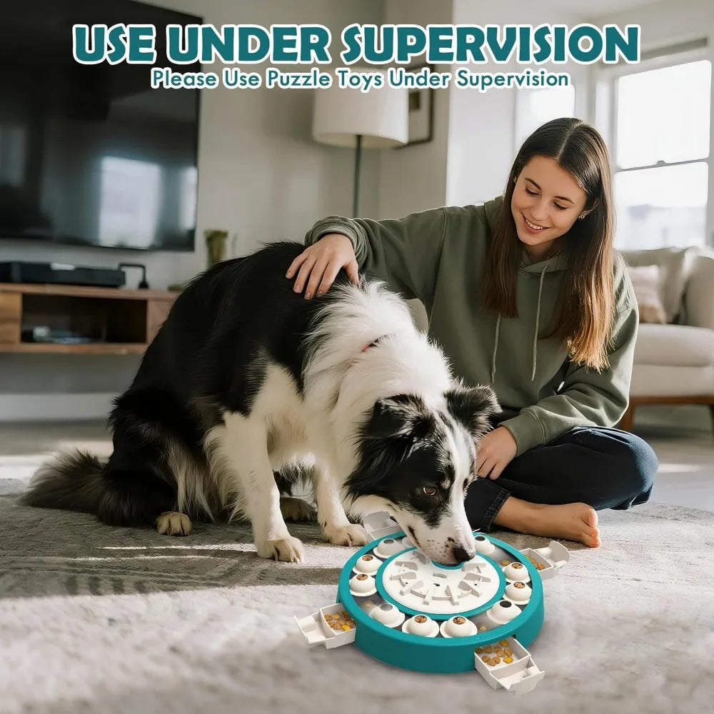 Hign-concerned Dog Puzzle Toy Level 3 In 1 Adjustable Difficulty