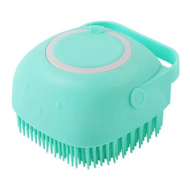 Silicone Dog Bath Massage Gloves For Pet Grooming And Shampooing