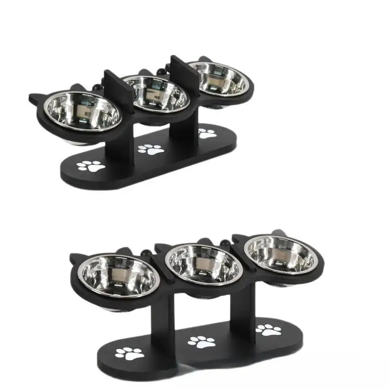YOWEI Elevated Cat Food Bowls With Raised Non Slip Base