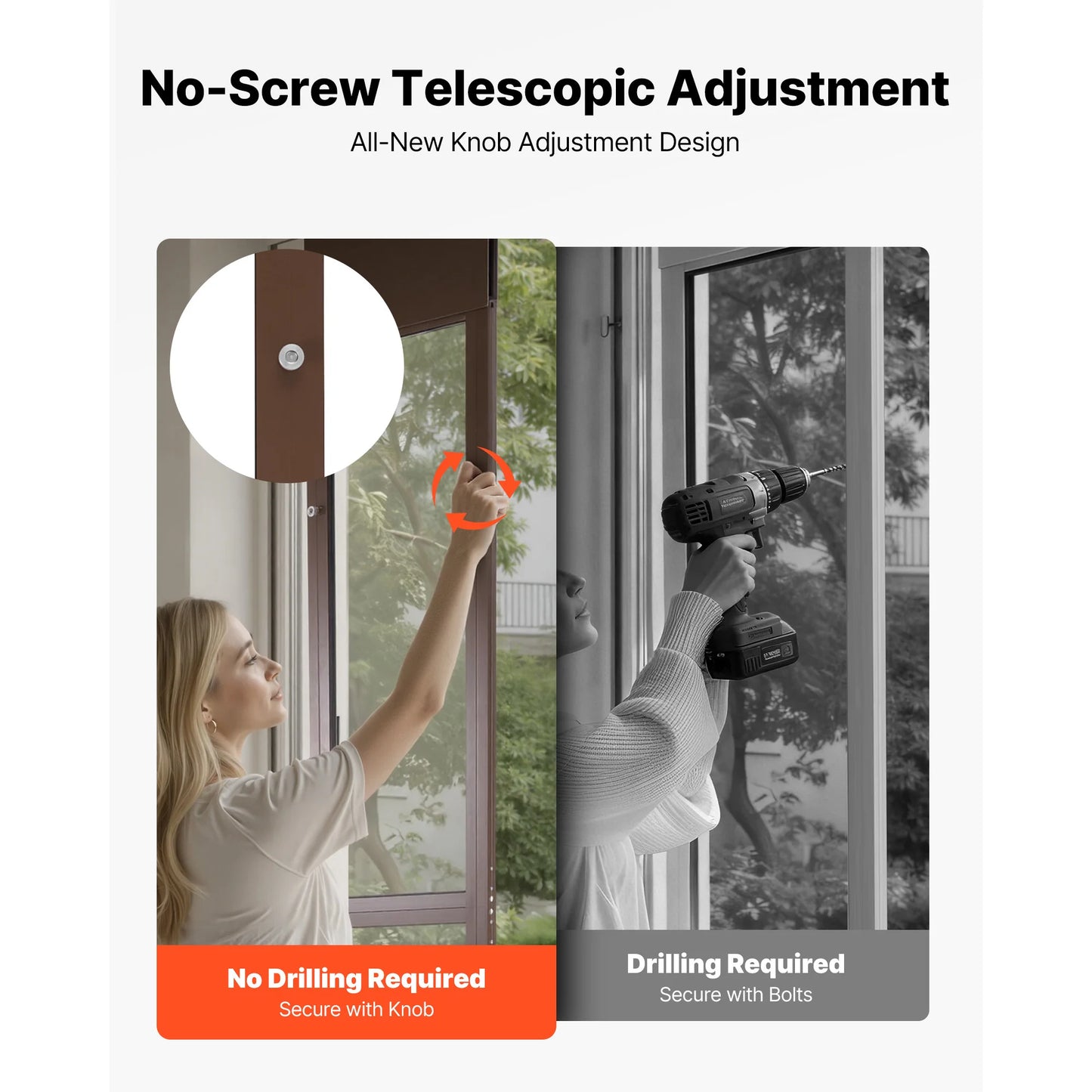 SucceBuy Sliding Glass Door Dog Door With Rotating Hinges