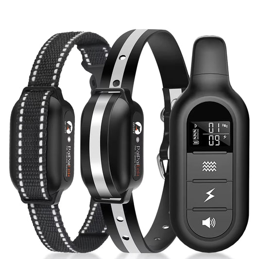 Paipaitek 1000M Dog Training Collar Waterproof Rechargeable Bark Collar