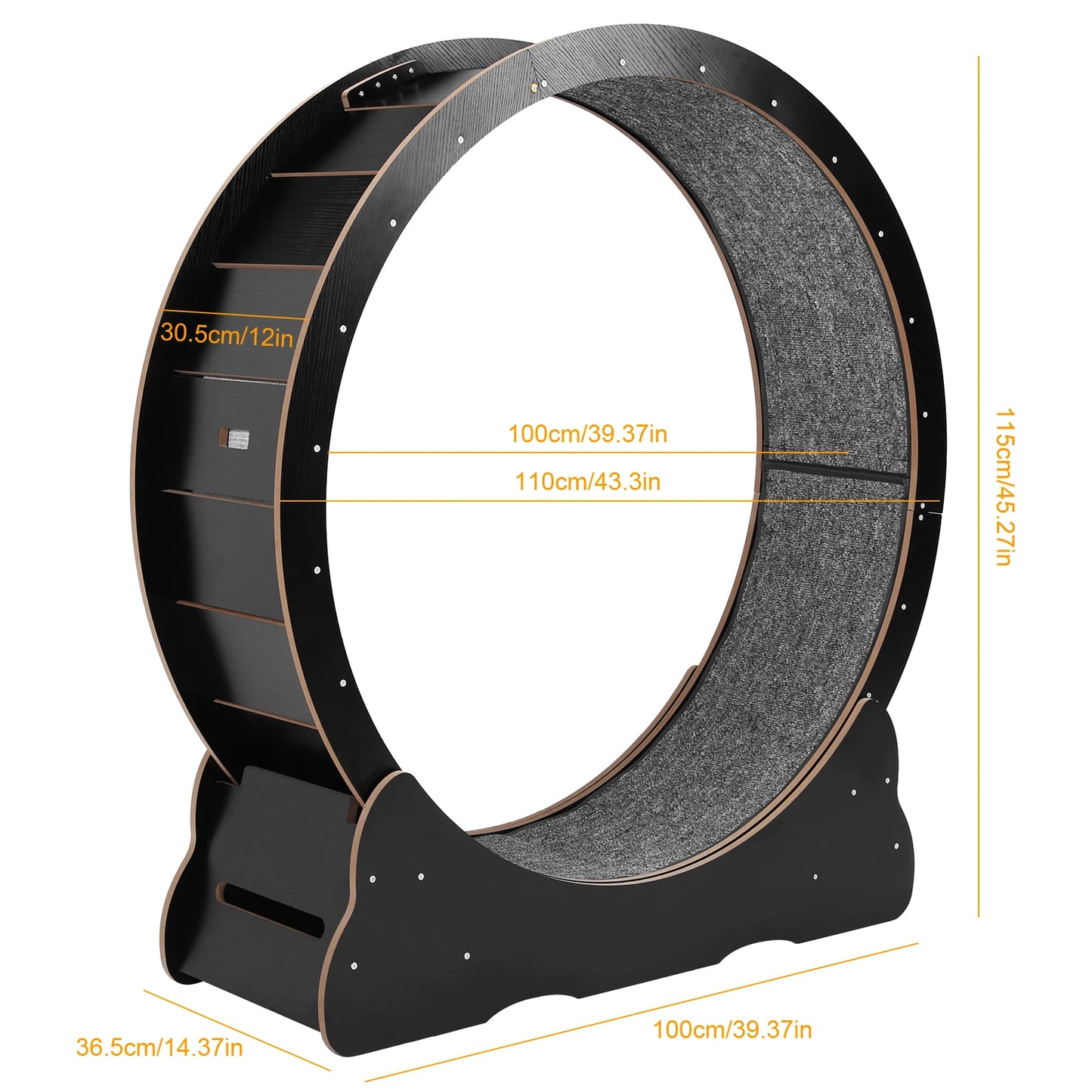 Shunmaii Cat Exercise Wheel Treadmill For Indoor Running