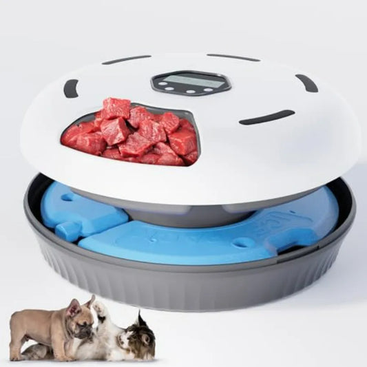 Hign Concerned Automatic Cat and Dog Feeder with Refrigerated Storage