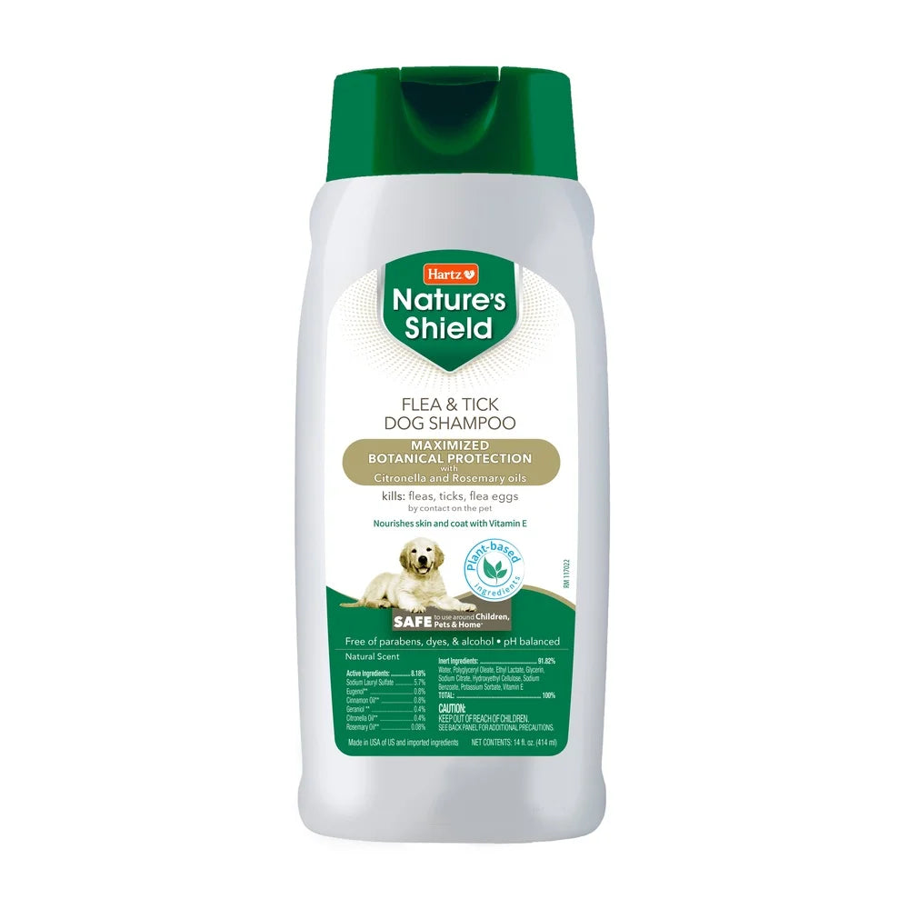 XMSJ Natural Flea and Tick Dog Shampoo with Plant Extracts