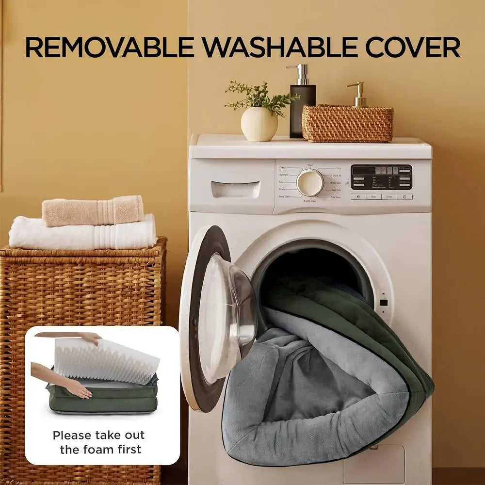 Orthopedic Dog Bed Waterproof With Washable Removable Cover