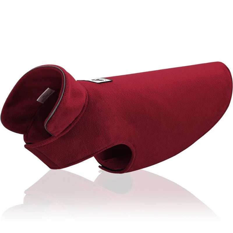 CDDMPETCN Reversible Winter Dog Jacket Warm Fleece Coat