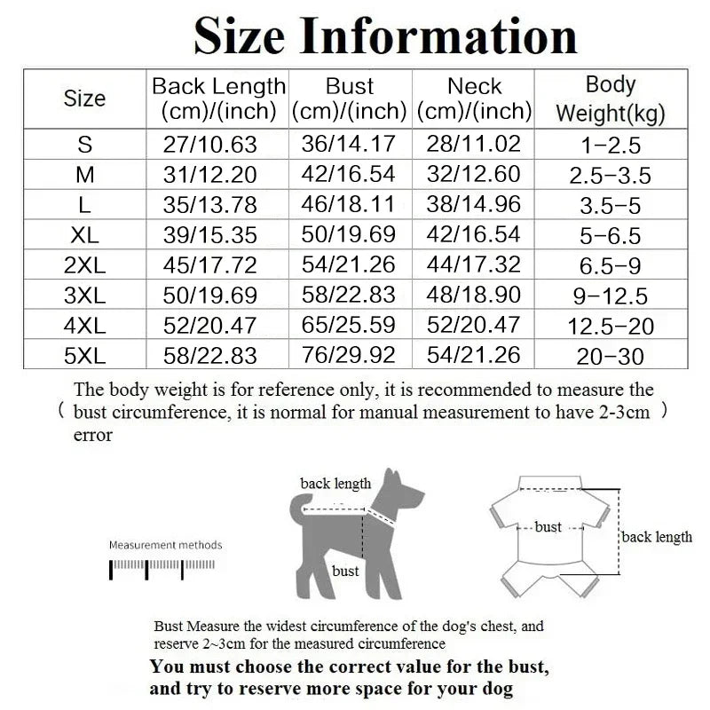 YUNFANCN Waterproof Padded Dog Coat Zipper Winter Jacket