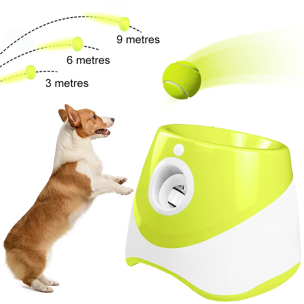 Alloet Dog Tennis Ball Launcher Interactive Catapult Toy