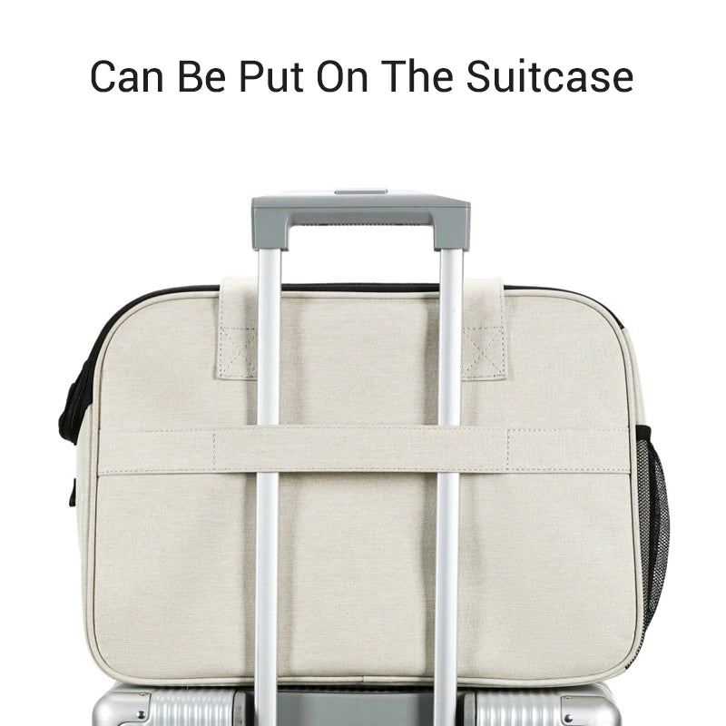 GLORIOUS KEKB Travel Cat Bag Soft Sided Pet Carrier Backpack