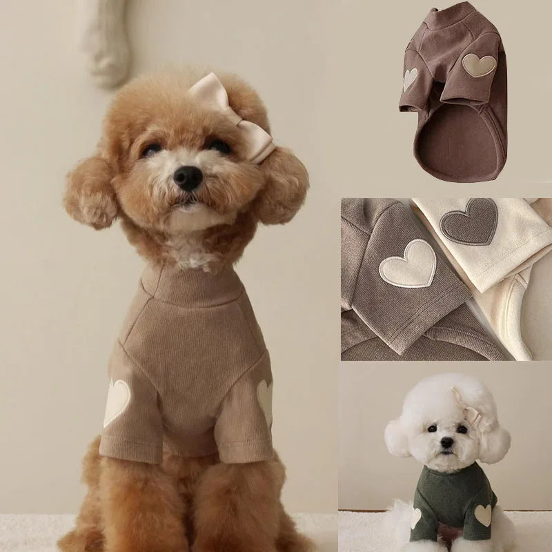 Adorable Love Bear Teddy Pet Hoodie For Cats And Dogs