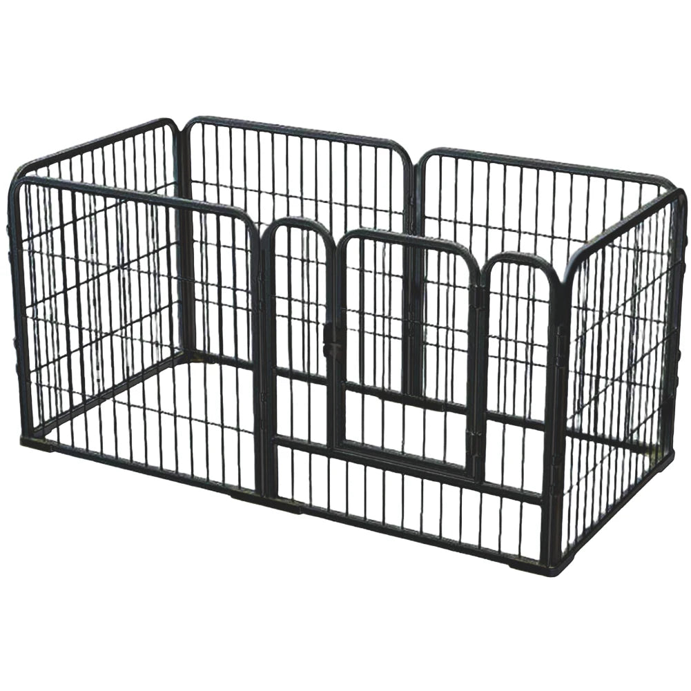 NONE Detachable Foldable Metal Play Pen For Dogs Cats Rabbits