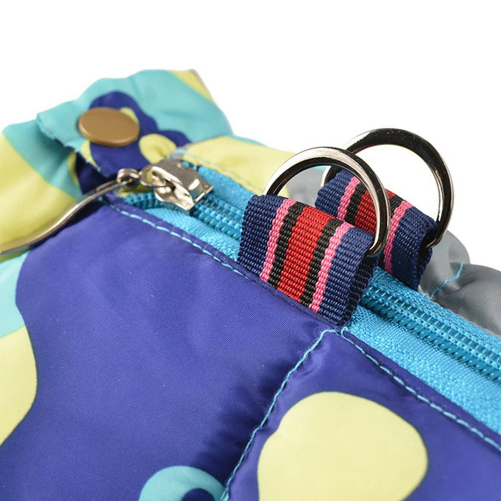 Warm Padded Reflective Dog Coat Waterproof Winter Jacket