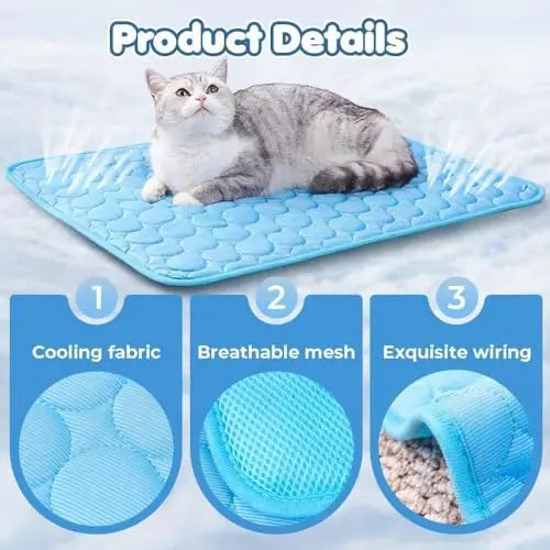YTYIN Self Cooling Pet Mat For Dogs And Cats