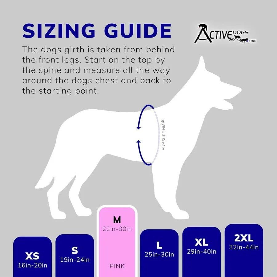 XMSJCN ActiveDogs Full Service Dog Kit With Harness And ID