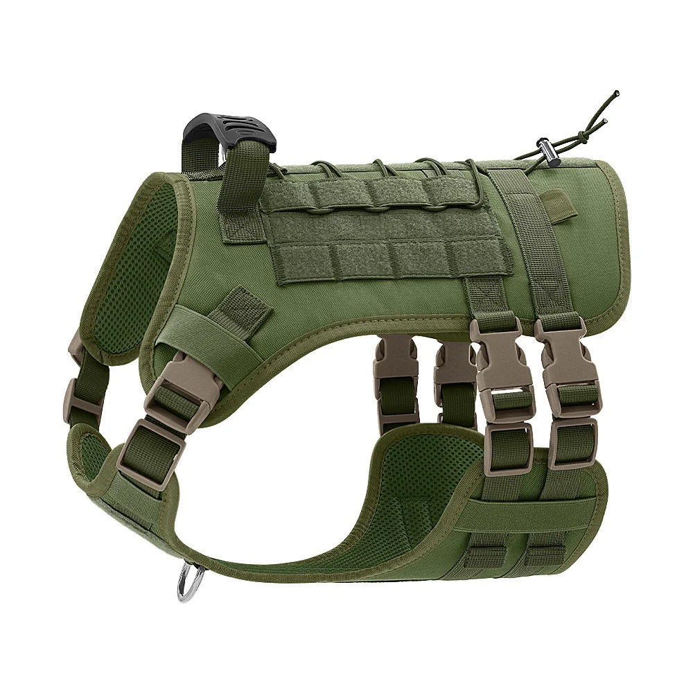 Tactical Dog Harness For Large Dogs No Pull With Handle