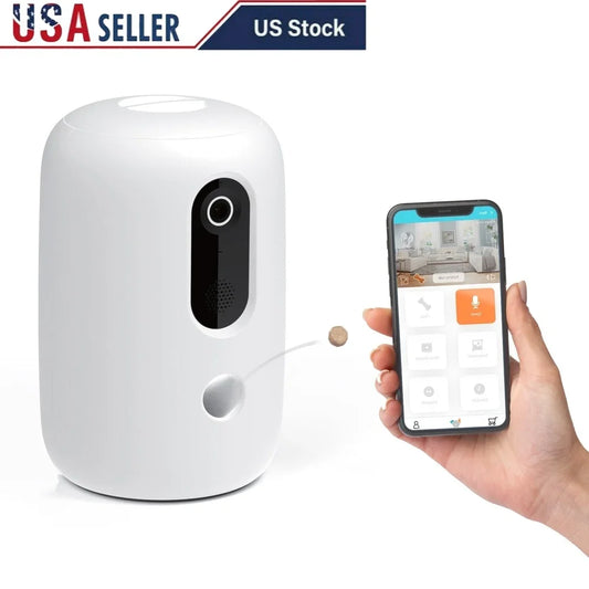 Instachew Infinity App Enabled Treat Dispenser With Camera Cat Dog