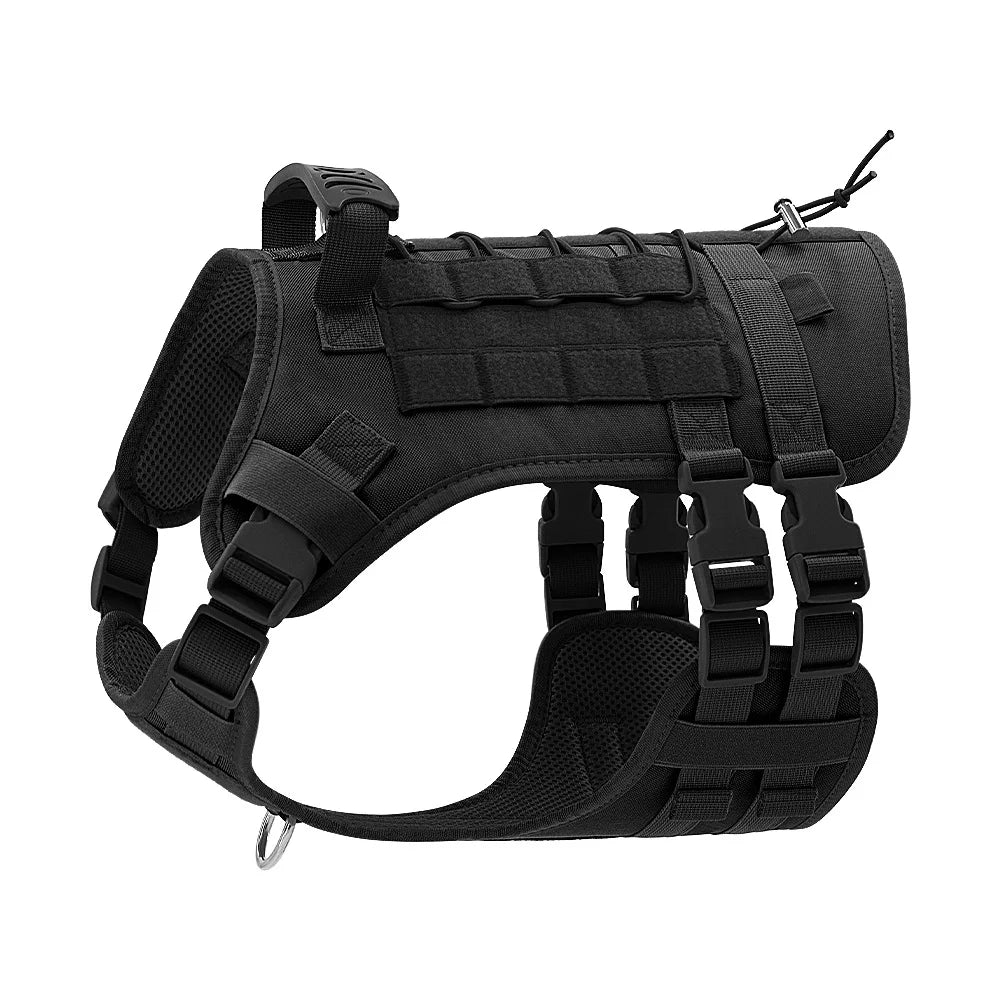 Tactical Dog Harness For Large Dogs No Pull With Handle