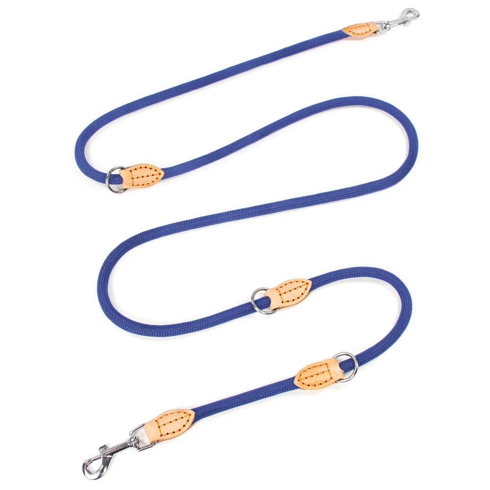 New Generation Dog Leash Nylon Hands Free For Two Dogs