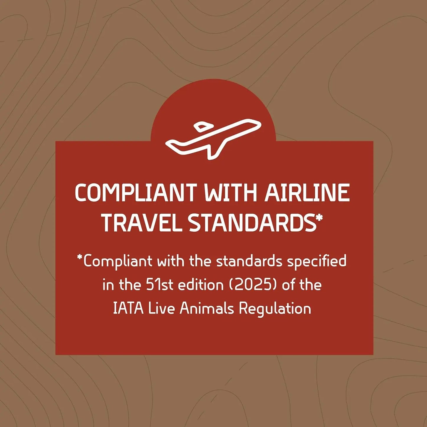 Airline Approved Travel Dog Crate With Wheels