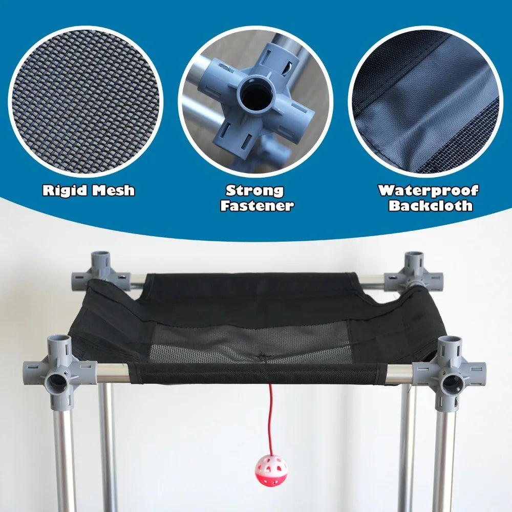 INTURN Catio Outdoor Cat Enclosure Mega Kit