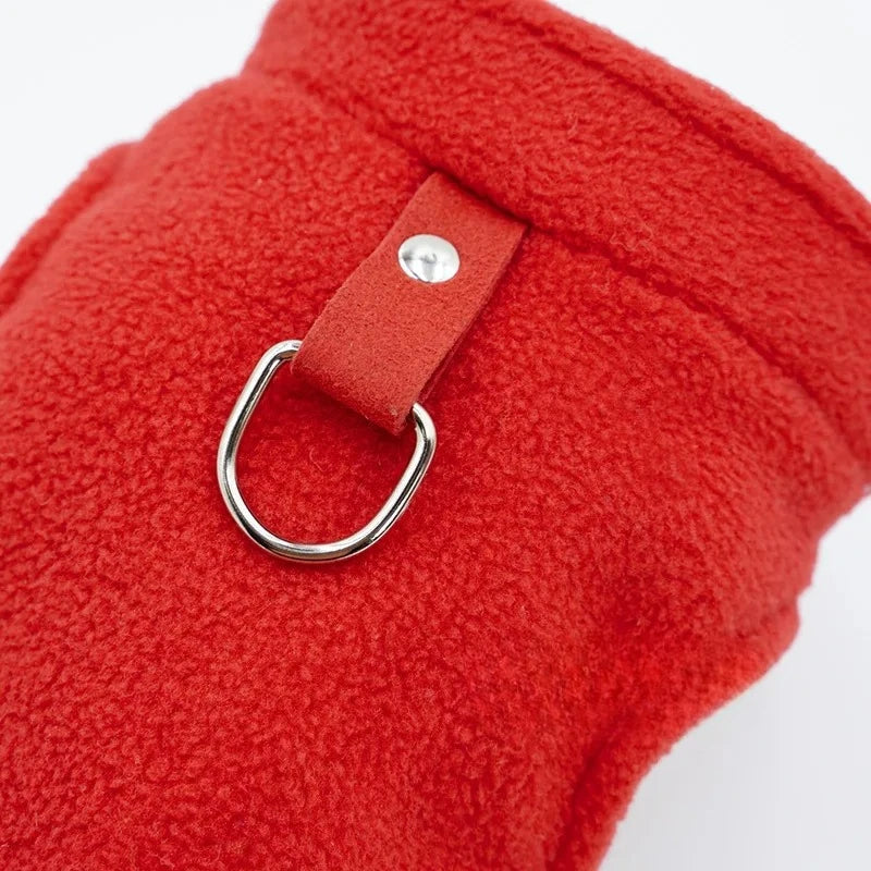 NONECN Winter Dog Coat With D Ring For Dogs Cats