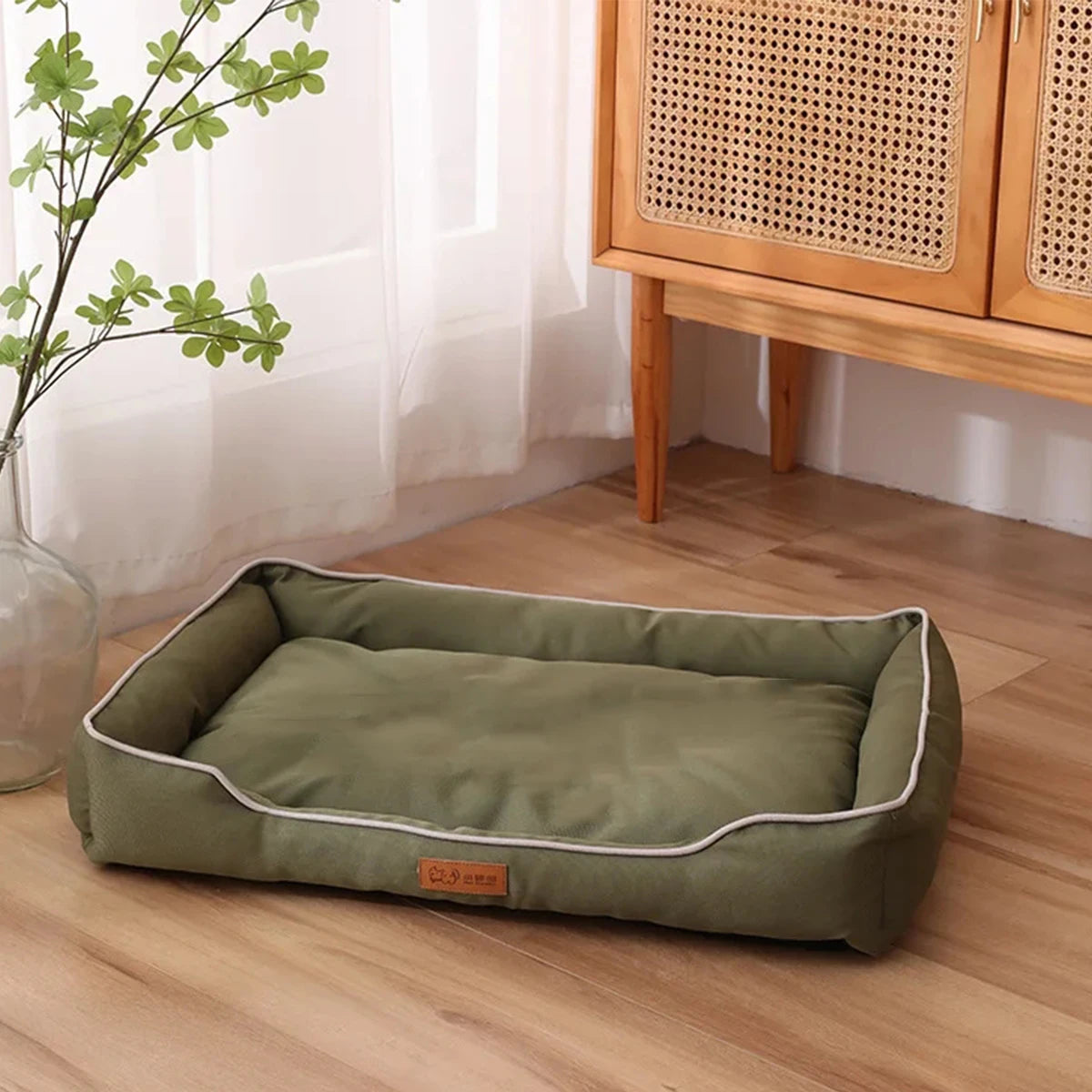 Four Season Square Dog Bed For Large Dogs Bite Resistant Waterproof Sofa