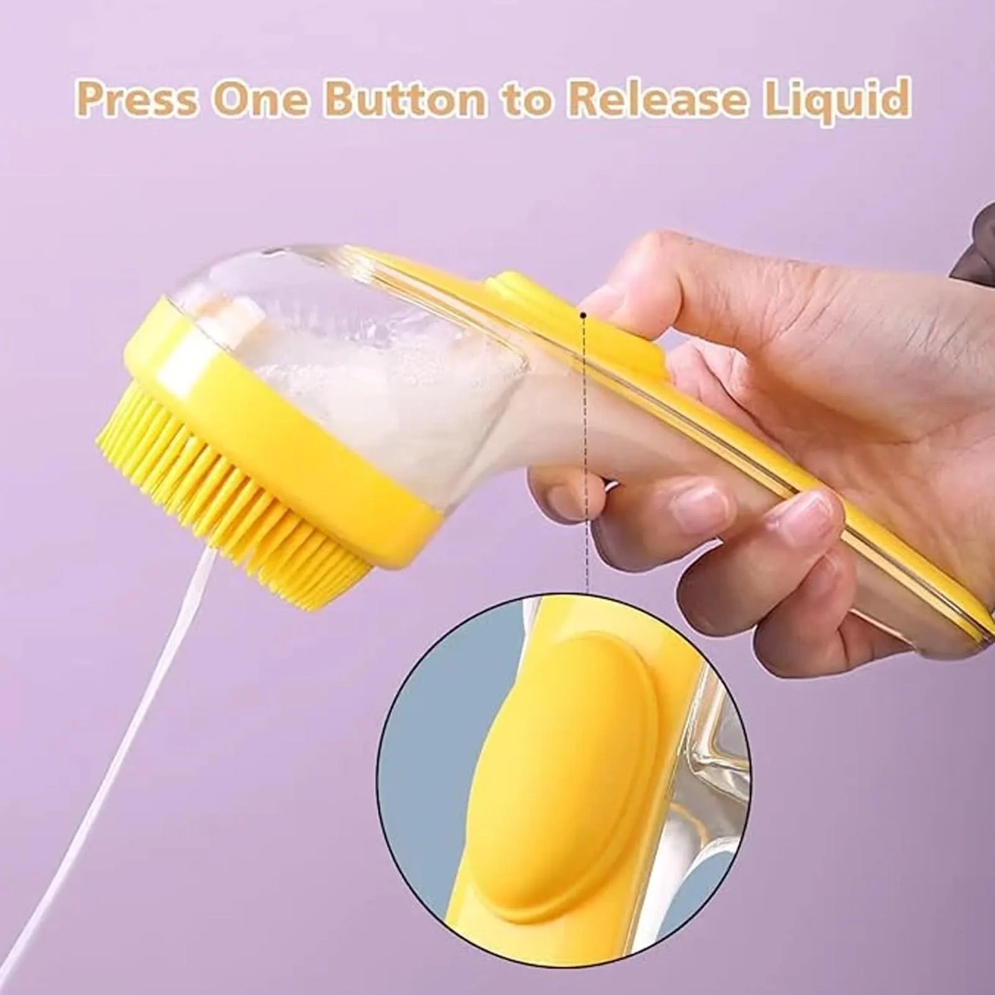 Multifunctional Pet Shampoo Brush and Liquid Bathing Massage Brush