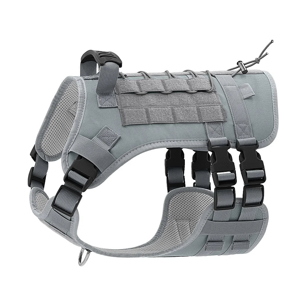 Tactical Dog Harness For Large Dogs No Pull With Handle