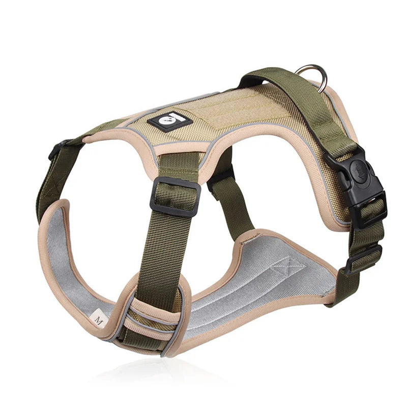 Guangdong Military Dog Breathable Harness Reflective Vest For Training